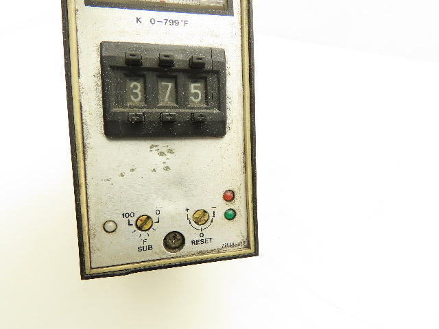 RKC DB-480B4C-M Temperature Controller 100-220V K 0-799°F