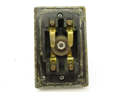 Rees 00662-003 Green Round Mushroom Head Palm Pushbutton Plunger Type 2.25"