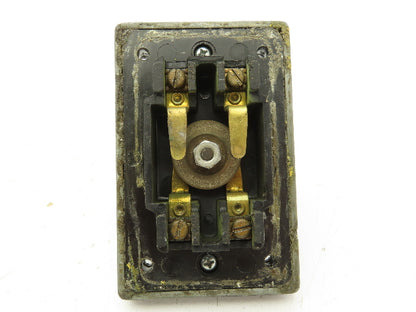 Rees 00662-003 Green Round Mushroom Head Palm Pushbutton Plunger Type 2.25"