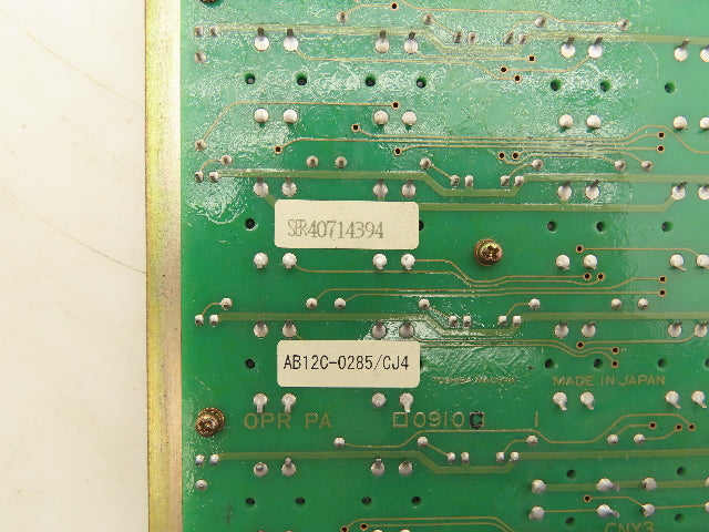 Fuji Electric AB12C-0285 E-Stop Pushbutton Operator Control Panel