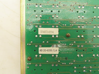 Fuji Electric AB12C-0285 E-Stop Pushbutton Operator Control Panel