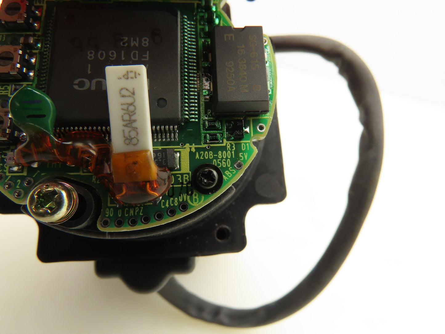 Fanuc A06B-0113-B075 AC Servo Motor 0.2kw 3000RPM Encoder A20B-8001-0560