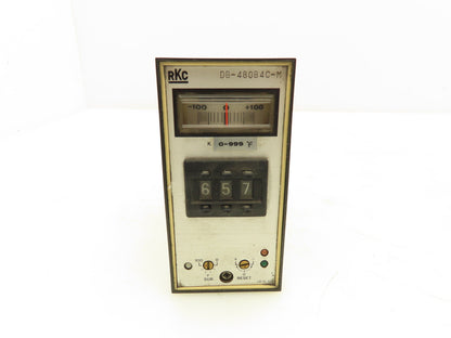 RKC DB-480B4C-M Temperature Controller 100-220V K 0-999°F
