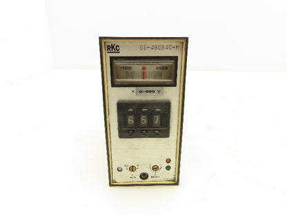 RKC DB-480B4C-M Temperature Controller 100-220V K 0-999°F