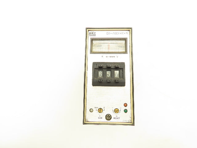 RKC DB-480B4C-M Temperature Controller 100-220V K 0-999°F