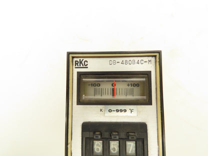 RKC DB-480B4C-M Temperature Controller 100-220V K 0-999°F