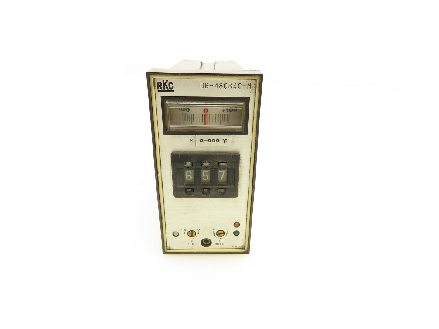RKC DB-480B4C-M Temperature Controller 100-220V K 0-999°F