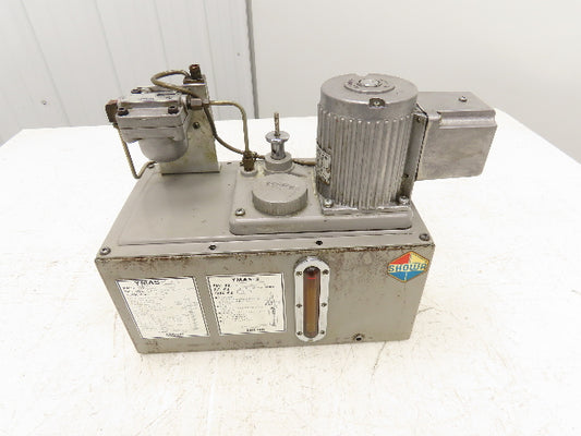 Showa YMAS-3 Automatic Oil Lubrication Piston Pump 6L Tank 110V Motor