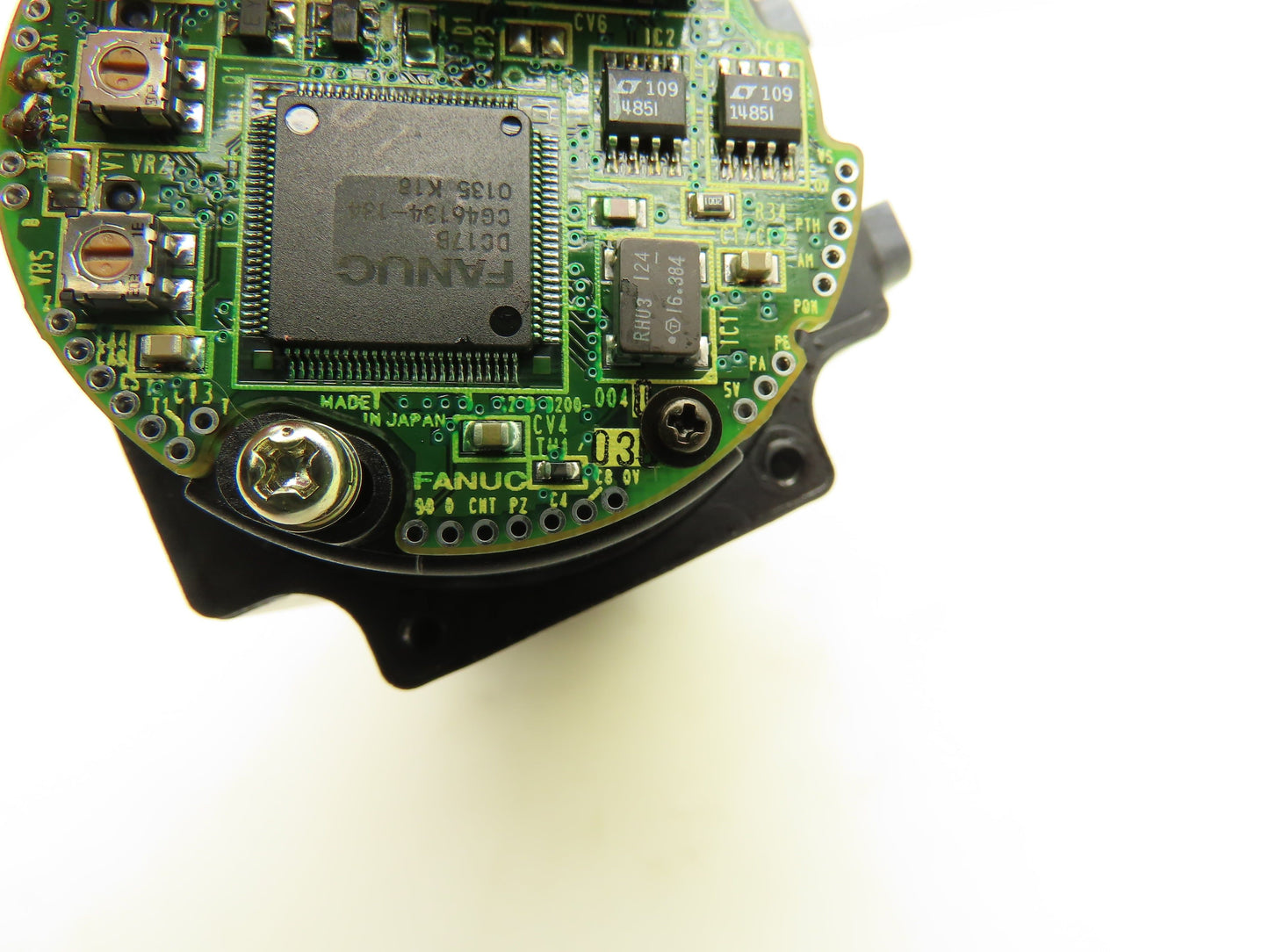 Fanuc A06B-0116-B275 AC Servo Motor 0.4kw 4000RPM Encoder A20B-3200-004