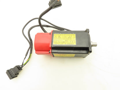 Fanuc A06B-0113-B175 AC Servo Motor 0.2kw 3000RPM Encoder A20B-8001-0560