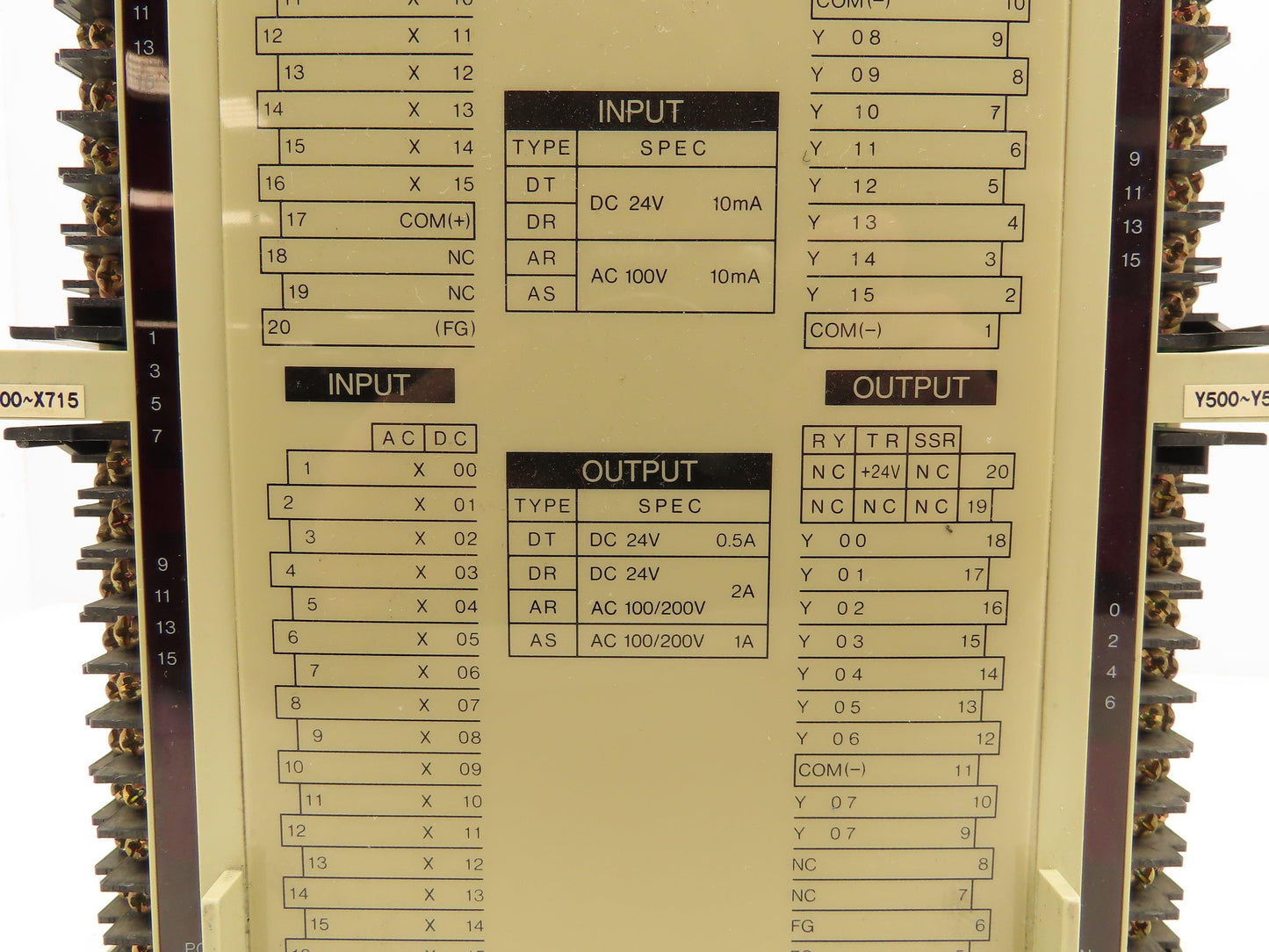 Hitachi P-250EXEDTM Hizac Expansion Unit 24VDC 2A W/ Circuit Board 2B004311-3