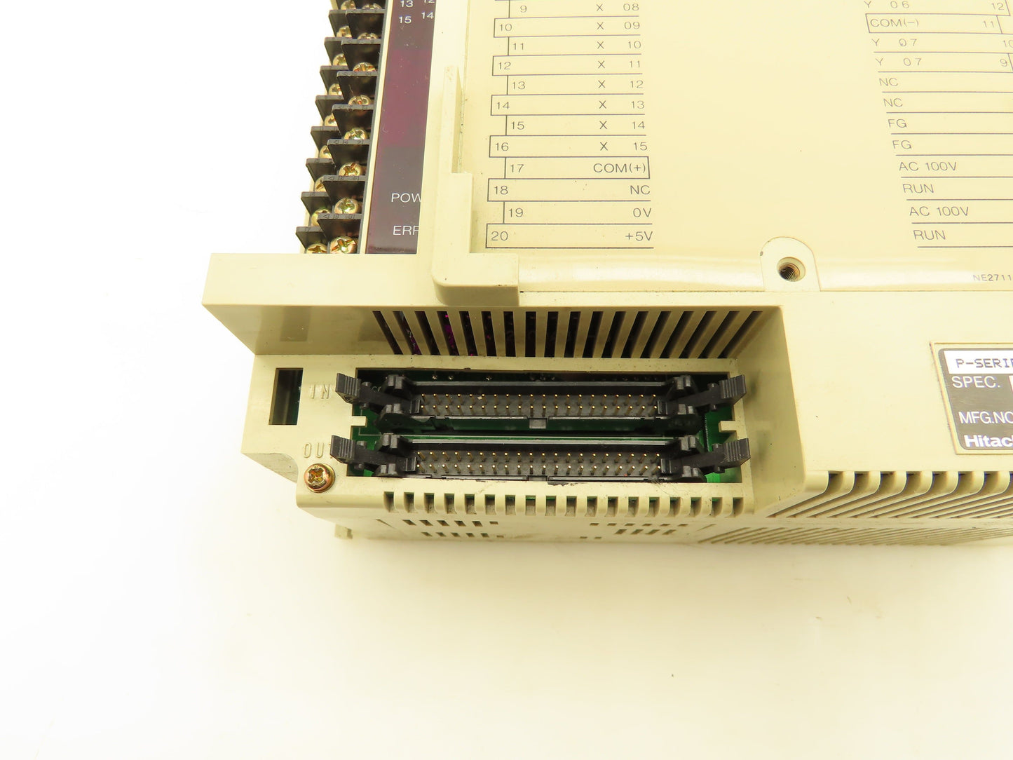 Hitachi P-250EXEDTM Hizac Expansion Unit 24VDC 2A W/ Circuit Board 2B004311-3