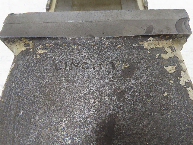 Cincinnati Milling Machine Drill Press Bench Vise 8.5" Jaws 7" Opening