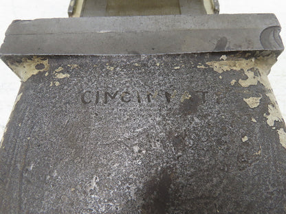 Cincinnati Milling Machine Drill Press Bench Vise 8.5" Jaws 7" Opening