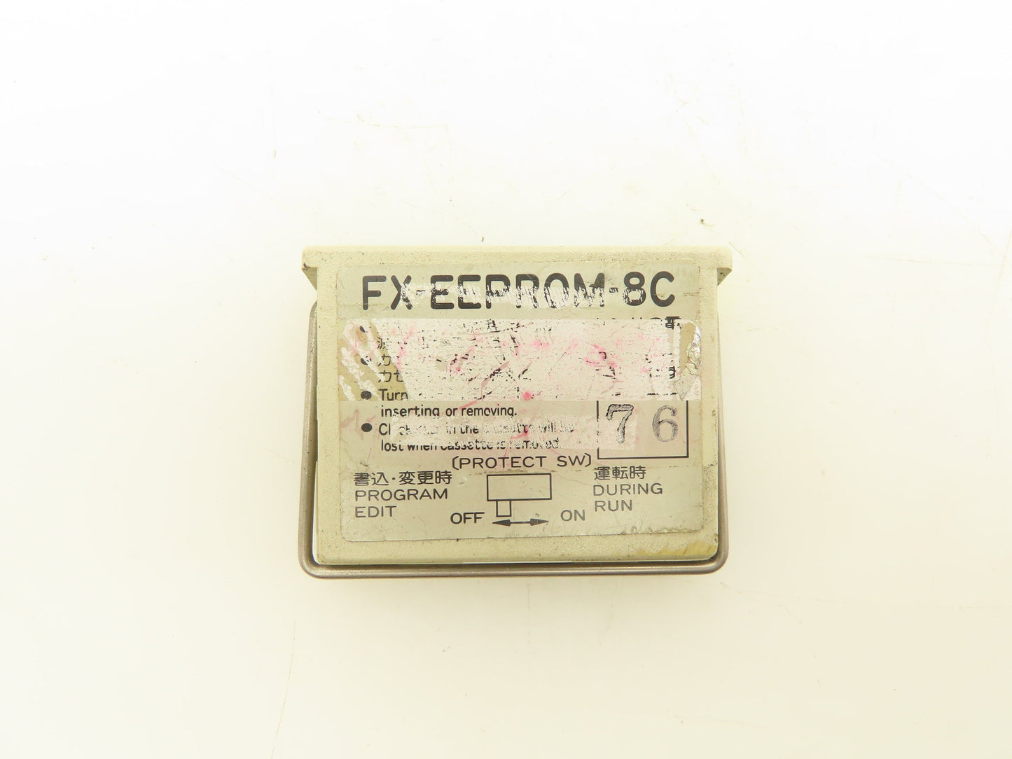 Mitsubishi FX-EEPROM-8C Memory Card Programmable Controller 8K Clock FX Series