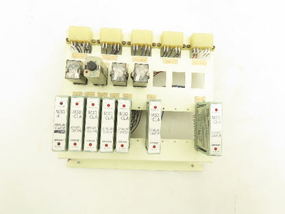 Fuji Electric Omron M3D-CLA Annunciator Power Source Relay Control Panel 24V