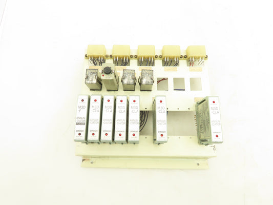 Fuji Electric Omron M3D-CLA Annunciator Power Source Relay Control Panel 24V