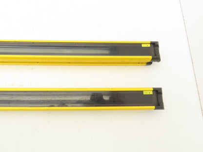 Omron F3SG-4RE0880P14-D Safety Light Curtain Set Receiver Emitter 880mm Set