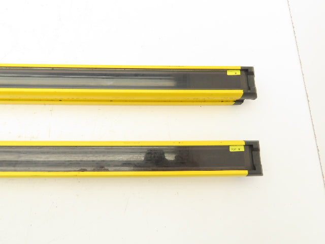 Omron F3SG-4RE0880P14-D Safety Light Curtain Set Receiver Emitter 880mm Set