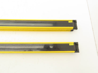 Omron F3SG-4RE0880P14-D Safety Light Curtain Set Receiver Emitter 880mm Set