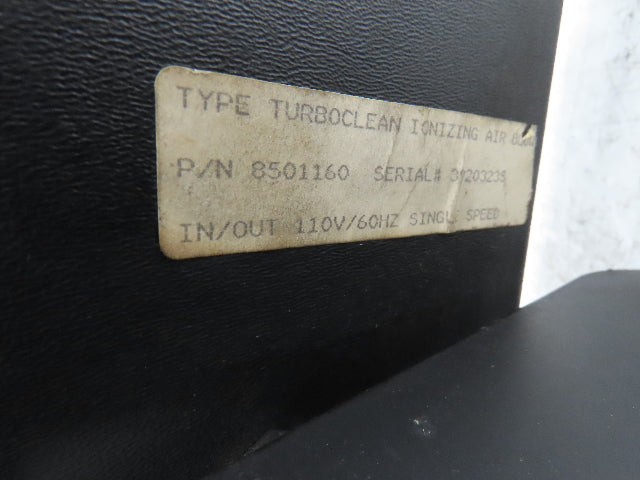 Tantec TurboClean Hi-Speed Horizontal  Ionizing Air Blower Fan Anti-Static 115V