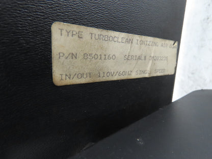 Tantec TurboClean Hi-Speed Horizontal  Ionizing Air Blower Fan Anti-Static 115V