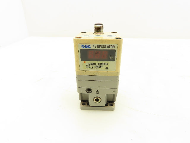SMC ITV2050-04N2CL4 E/P Regulator Pneumatic Air Digital PSI Readout 0.7-130PSI