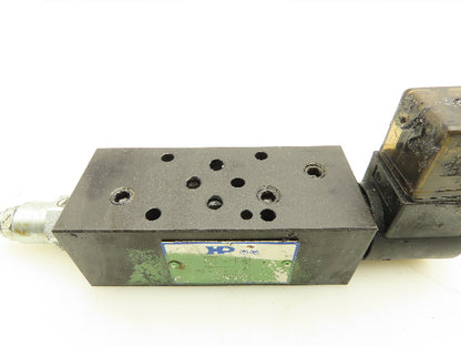 Nothman HP MSF-02A-A230-10 Hydraulic Speed Control Valve 230V Coil Adjustable