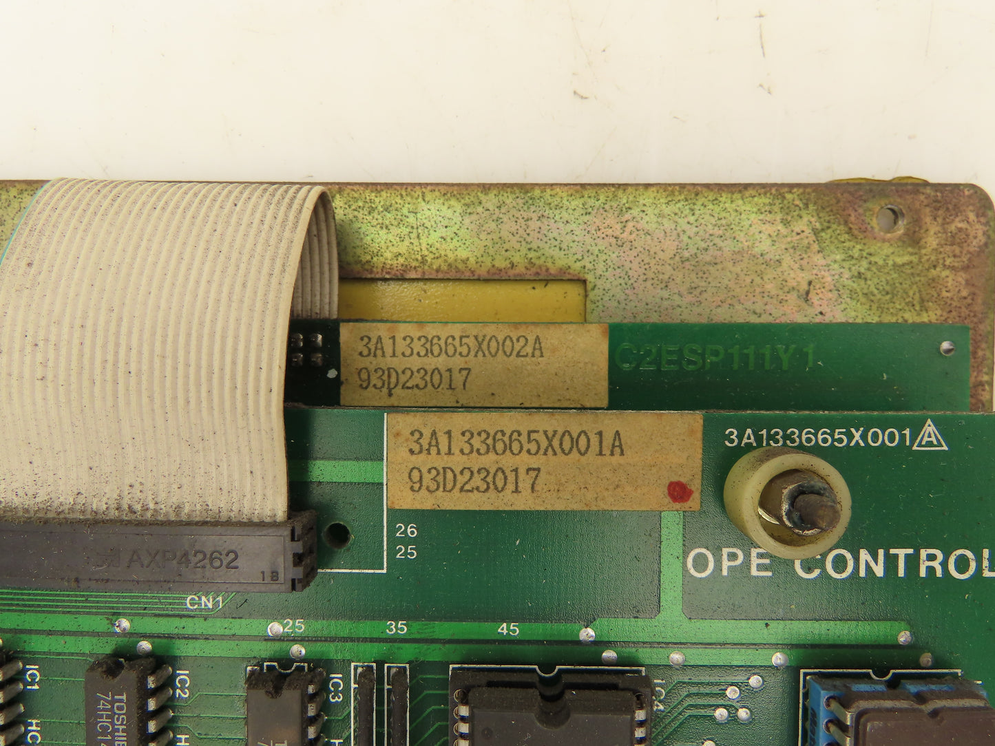 Mitsubishi Electric 3A133665X002A Operator Keypad Panel Circuit Board Module