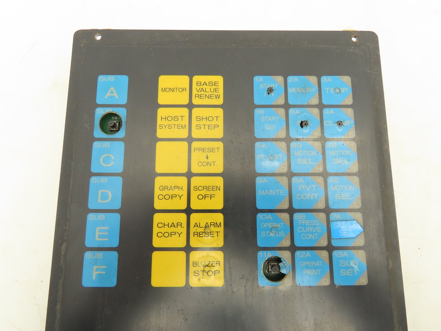 Mitsubishi Electric 3A133665X002A Operator Keypad Panel Circuit Board Module