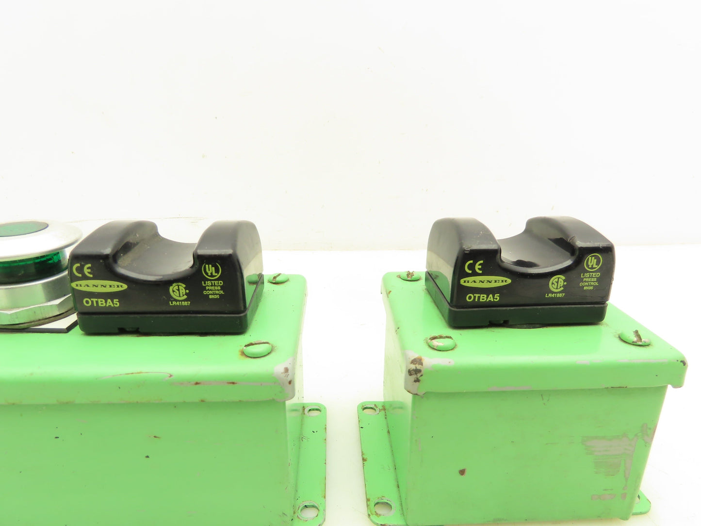 Banner Optical Touch Button Hoffman Electrical Boxes Control Switch Pushbutton