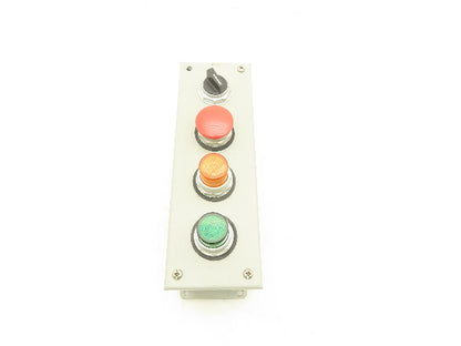 Wiegmann PB-4 Pushbutton Enclosure Luminated Green Momentary Button Selector