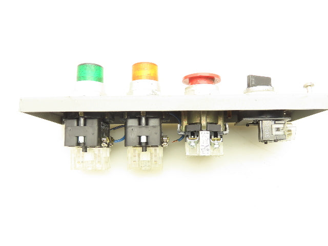 Wiegmann PB-4 Pushbutton Enclosure Luminated Green Momentary Button Selector