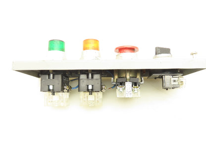 Wiegmann PB-4 Pushbutton Enclosure Luminated Green Momentary Button Selector