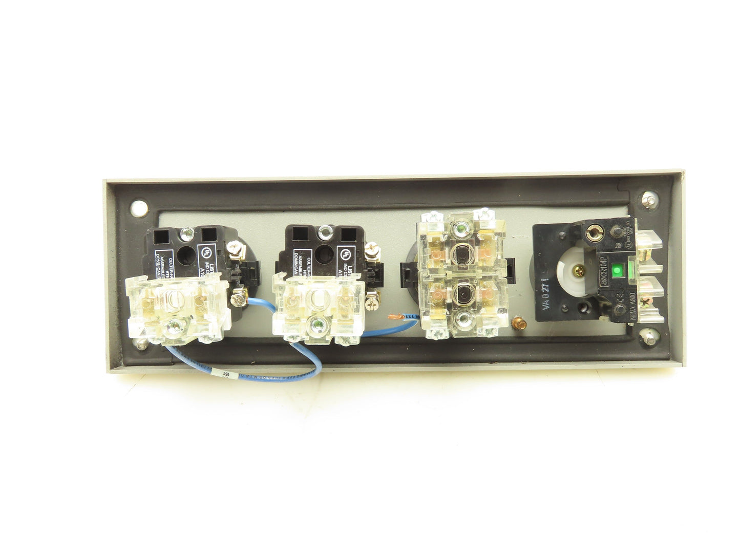 Wiegmann PB-4 Pushbutton Enclosure Luminated Green Momentary Button Selector