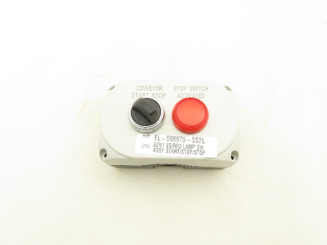 Lovato LPZP2A8 Electrical Enclosure Roach Conveyor Drive Control Selector Switch