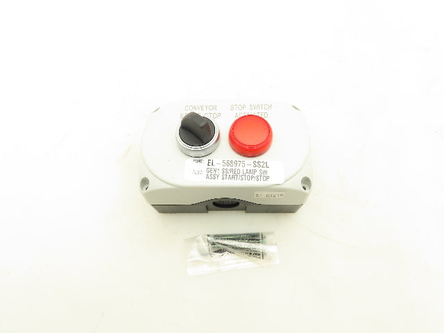 Lovato LPZP2A8 Electrical Enclosure Roach Conveyor Drive Control Selector Switch