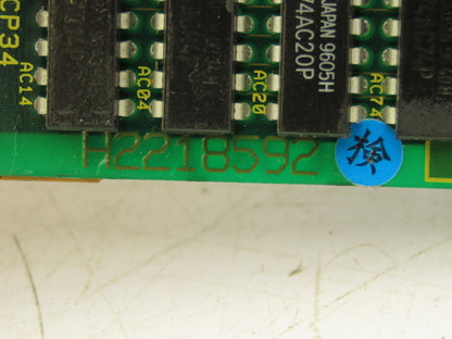 Toshiba H2218592 PLC Control Circuit Board Module