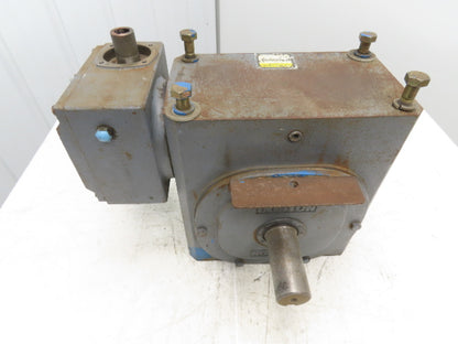 Boston Gear FWC752-400-B7-G Worm Reducer 400:1 Double Reduction Gearbox RH 140TC