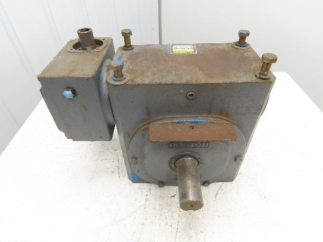 Boston Gear FWC752-400-B7-G Worm Reducer 400:1 Double Reduction Gearbox RH 140TC