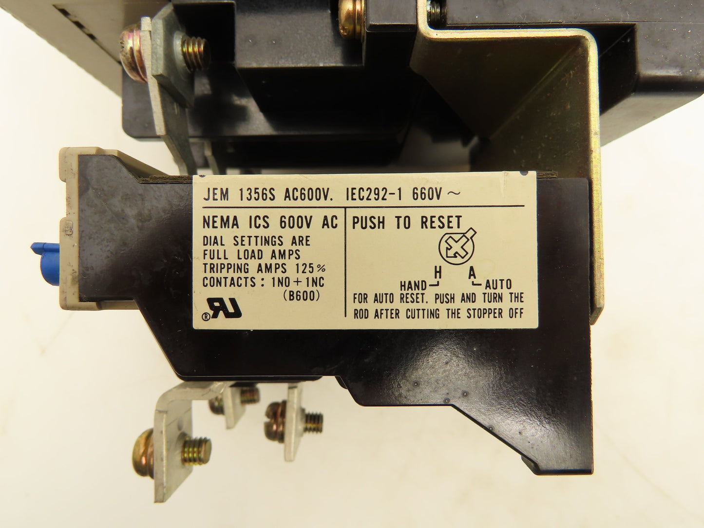 Mitsubishi S-K95 Magnetic Contactor 105A 200-240VAC 120V Coil 3 Pole