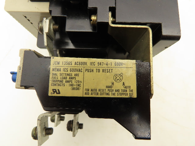Mitsubishi Electric S-K80 Magnetic Contactor 85A 220-240V 120V Coil 3 Pole