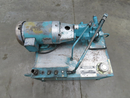 Pabco PVB6ARS20CA11 Hydraulic Power Unit 6 GPM 1000 PSI 18 Gal 2Hp 230/460V 3PH