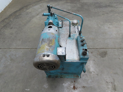 Pabco PVB6ARS20CA11 Hydraulic Power Unit 6 GPM 1000 PSI 18 Gal 2Hp 230/460V 3PH