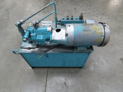 Pabco PVB6ARS20CA11 Hydraulic Power Unit 6 GPM 1000 PSI 18 Gal 2Hp 230/460V 3PH