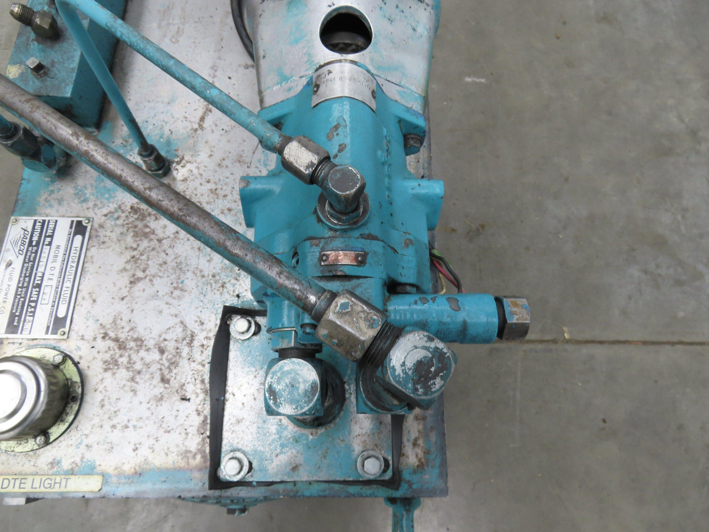 Pabco PVB6ARS20CA11 Hydraulic Power Unit 6 GPM 1000 PSI 18 Gal 2Hp 230/460V 3PH