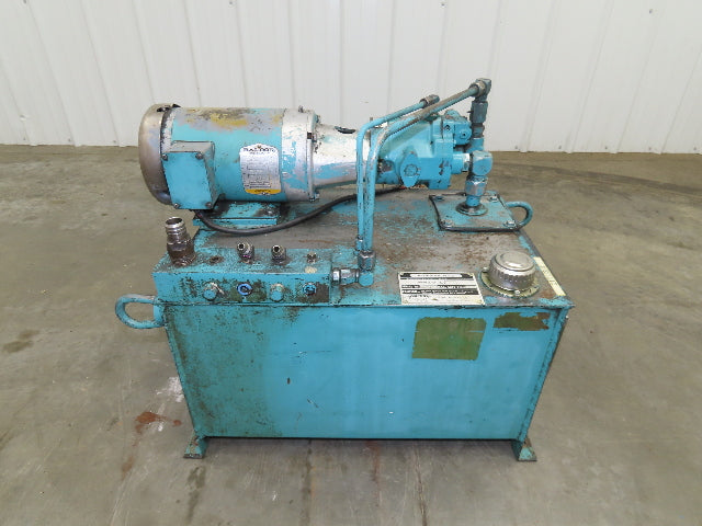 Pabco PVB6ARS20CA11 Hydraulic Power Unit 6 GPM 1000 PSI 18 Gal 2Hp 230/460V 3PH
