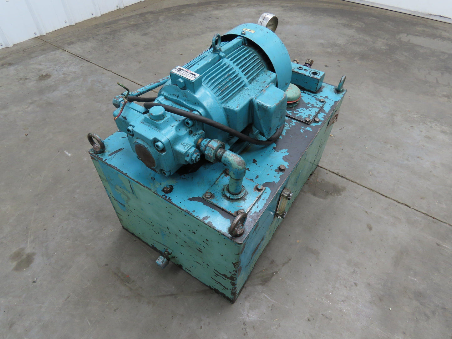 Nachi VDR Uni Pump Hydraulic Power Unit 8 GPM 1000 PSI 20 Gal 3Hp 230/460V 3PH