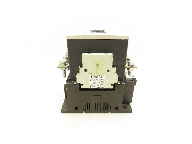 Siemens 3RT1056-6AF36 Contactor 185A 400VAC 120V Coil 3 Pole 2NO+2NC