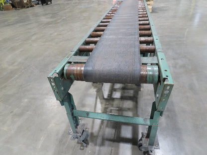 Roach 24"x 10' Belt Over Roller Incline/Flat Conveyor 460V 3PH End Drive 40 FPM